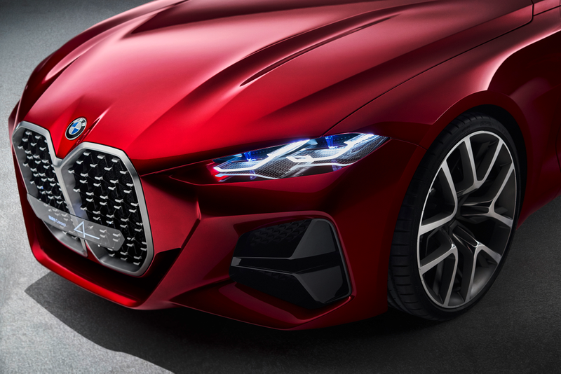Illustration for article titled The BMW Concept 4 Is All Grille, All The Time